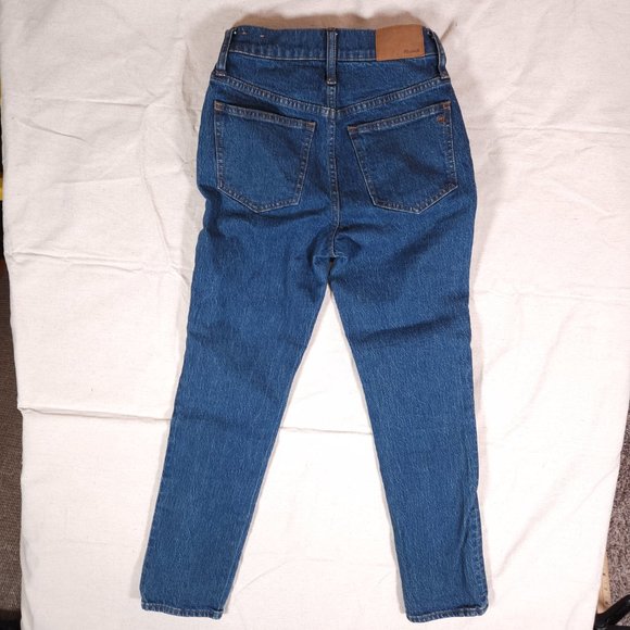 Madewell Blue Jeans Womens Label Size 23 Perfect Vintage Jean Denim Pants Casual - Picture 2 of 13